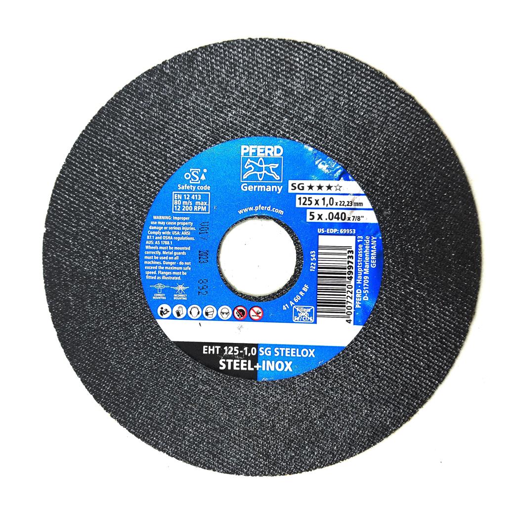 Griešanas disks PFERD 125*1.0 INOX