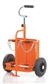 gas cylinder 2x5L CTrolley with case