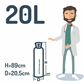 Medicīniskais slāpekļa oksiduls 20L (14kg)