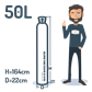 Synthetic air , 200bar (50L)